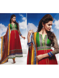 Colorful Churidar Suit